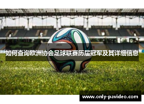 如何查询欧洲协会足球联赛历届冠军及其详细信息